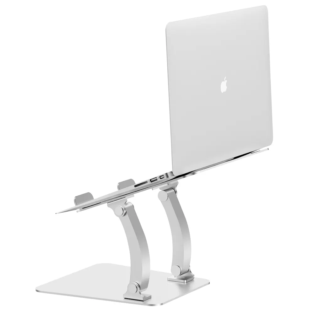 Nieuwe universele aluminium verstelbare vouwen fauteuil ooghoogte lifting ergonomische 13.3 "17 inch apple tafel notebook laptop stand