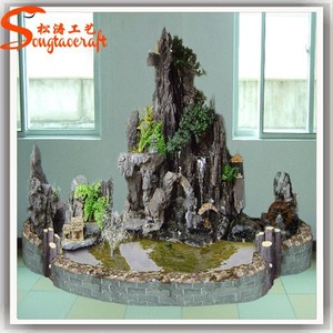 Kunstmatige Glasvezel Rock Waterval Woondecoratie Nep Rotsen Steen Decoratieve Fontein Rotstuin Indoor Voor Koop Tuin - Product Image 2