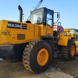 Machines japonaises originales utilisées pour chargeuse sur pneus Komatsu WA380 - Product Image 1