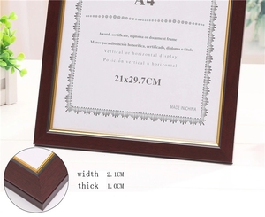 Cadre photo numérique avec impression numérique, cadre photo PS format A4, ensemble de cadres photo Weiding, carton, <span class=keywords><strong>plastique</strong></span>, <span class=keywords><strong>verre</strong></span> A3, <span class=keywords><strong>blanc</strong></span> naturel - Product Image 3