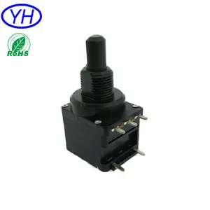 Factory Manufacture 10K 20K47K 50K 100K 200K470k 500K 17Mm 5 Pins Rotary dimmer switch potentiometer