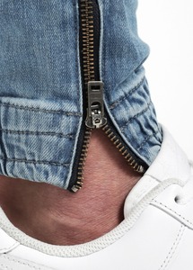 Pantaloni da jogging in Denim personalizzato da uomo in Denim blu <span class=keywords><strong>Jeans</strong></span> <span class=keywords><strong>Jeans</strong></span> <span class=keywords><strong>Jogger</strong></span> <span class=keywords><strong>Jeans</strong></span> 066 - Product Image 4