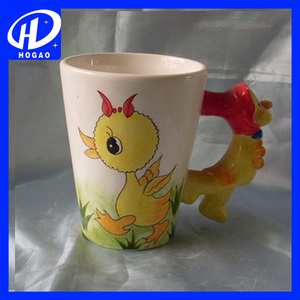 3D encantadores Animales Taza <span class=keywords><strong>de</strong></span> Leche Taza <span class=keywords><strong>de</strong></span> Café <span class=keywords><strong>De</strong></span> Cerámica Pintado A Mano Deco Regalos Creativos - Product Image 2