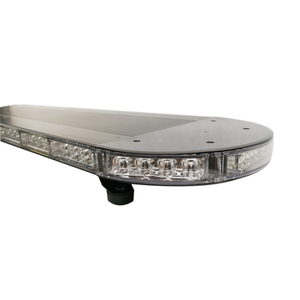 Luz de barra de advertencia montada en el techo del coche de barra de luces de ambulancia impermeable ámbar con altavoz de sirena - Product Image 5