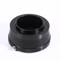 Anneau adaptateur d'objectif d'appareil photo NEX Massa en alliage d'aluminium usiné CNC, argent/noir, accessoires d'appareil photo réutilisables