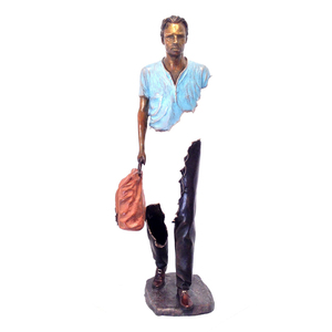 Statue française en métal, sculptures de <span class=keywords><strong>Voyage</strong></span> féminins, fabrication d'usine, pour décoration de maison, - Product Image 5
