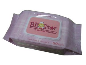 Lingettes humides personnalisées en bambou biologique pour bébé Mouchoirs en vrac doux biodégradables et écologiques pour un nettoyage efficace - Product Image 4