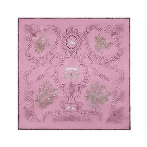 Sciarpa di moda per donna con stampa di seta Hijab sciarpe da donna da 90cm * 90cm di lusso di marca quadrata scialli di raso per donna - Product Image 6