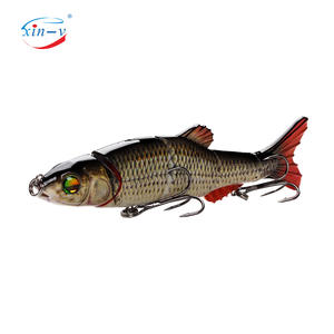 Señuelo de pesca multiarticulado <span class=keywords><strong>Sunfish</strong></span> Cebo duro de 4 Swimbait de hundimiento lento segmentado - Product Image 3
