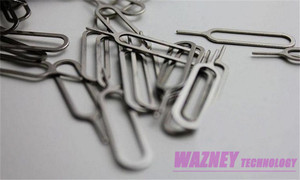 2000 cái/túi Dụng cụ mở khay SIM điện thoại di động, khay Micro, chìa khóa đẩy khay SIM bằng kim loại dành cho Apple <span class=keywords><strong>iPhone</strong></span> <span class=keywords><strong>iPad</strong></span> - Product Image 3