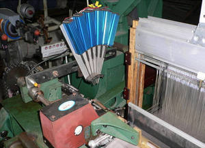 Tela de fibra de vidrio de la máquina de tejer ISO telar con línea de producción - Product Image 3