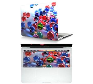 2 in 1 computer portatile 3D Design <span class=keywords><strong>custodia</strong></span> in plastica rigida con copertura della tastiera <span class=keywords><strong>per</strong></span> <span class=keywords><strong>Macbook</strong></span> Air 11.6 "12" 13.3 "15.4" A2179 M1 <span class=keywords><strong>custodia</strong></span> del computer portatile - Product Image 2