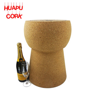 Taburete de corcho champán de moda 2023 para promociones de bodas, productos domésticos o electrónicos, muebles de mesa auxiliar con estilo - Product Image 3