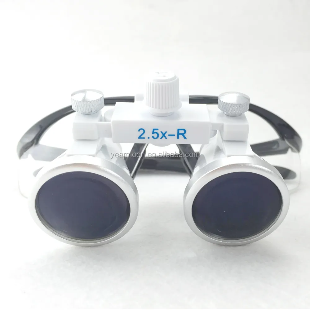 Surgical microsurgery loupes prices Binocular Loupes medical magnifying glasses lighted with protable LED headlight