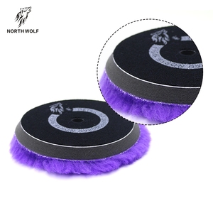 Hot Bán Hàn Quốc DA Wool Buffing Pad 6 Inch Chăm Sóc Xe Đánh Bóng Wool Pads - Product Image 4