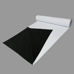 Cover rumah kaca Deprivation cahaya reflektif awet dan ringan lapisan polietilene hitam putih putih buram dan ringan