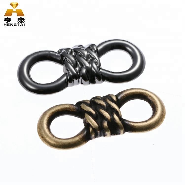 Custom Zinc Alloy Front Closure Adjusters Buckles Swimwear Underwear Accessories