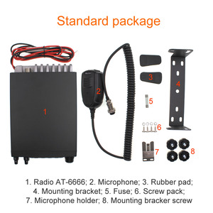 Ricetrasmettitore MOBILE CRT SS 9900 10 M USB EXPORT 25.610-30.105 MHz RADIO CB ANYTONE AT 6666