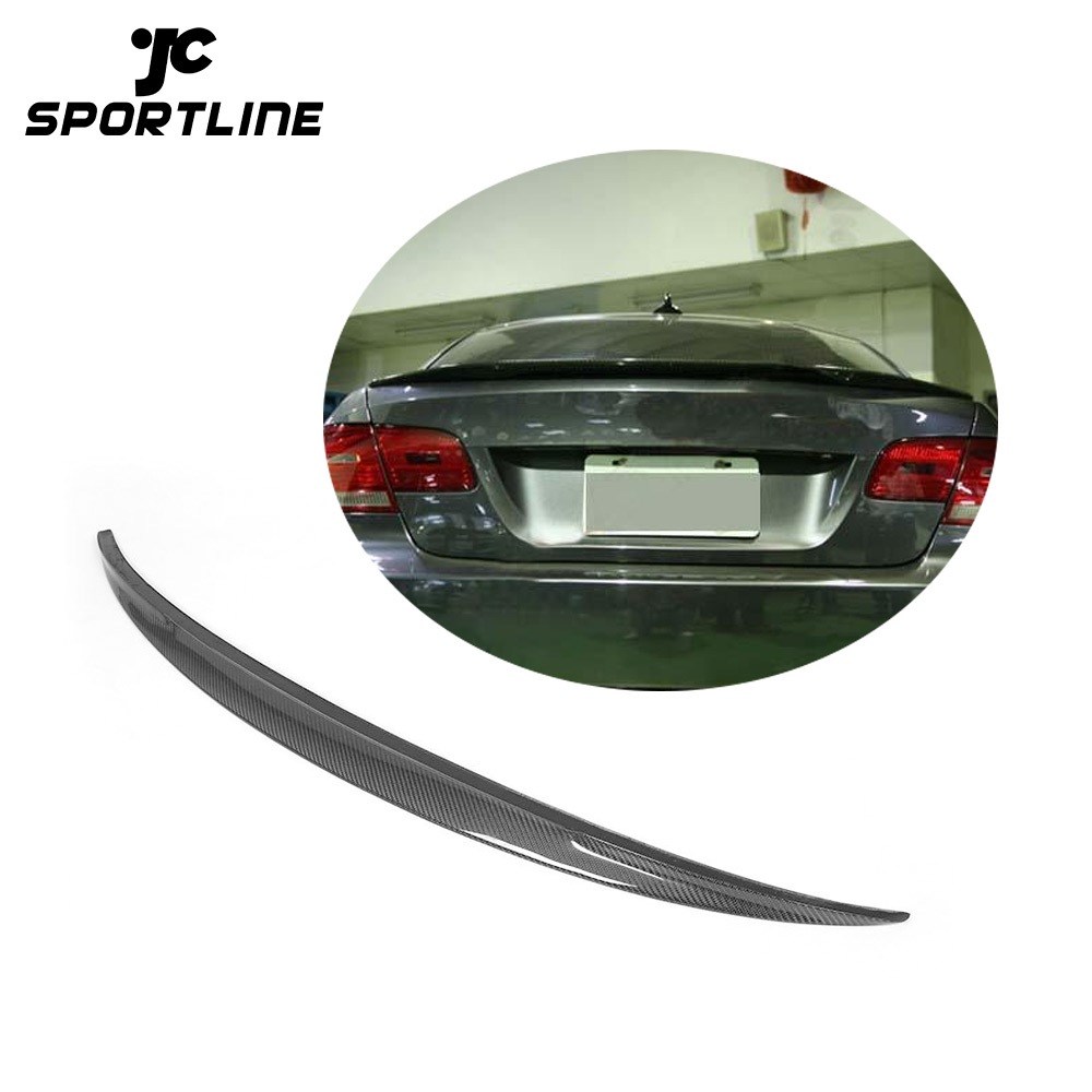 P Style E92 Автомобильный задний спойлер из углеродного волокна для BMW E92