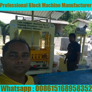 QT4-18 automatique hyper presse brique machine en Sierra Leone - Product Image 1