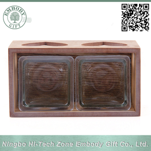 Regalos Hechos A mano Artesanía Muebles Para El Hogar de Moda Diseño Simple Hecho A Mano De Madera titular de <span class=keywords><strong>La</strong></span> Vela <span class=keywords><strong>Candelita</strong></span> - Product Image 2