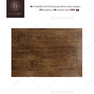 Ucuz fiyat kore Werzalit melamin kalıp presleme güçlendirmek için mermer masa üstü yemek odası restoran yemek masası üst - Product Image 4