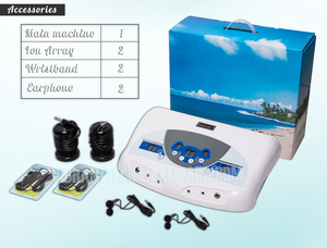 Ionizador de agua máquina de desintoxicación pie Ion Cleanse con sistema dual y MP3 función - Product Image 6