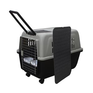 Cute Animal Plastic Pet Carrier Box / Designer Small Pet Dog Travel Carry Cages