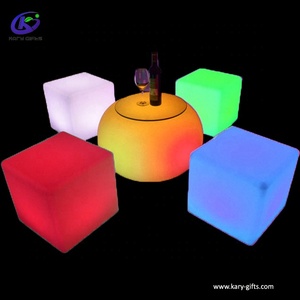 Cool bar/club/partito/cerimonia nuziale illuminato <span class=keywords><strong>a</strong></span> led da tavolo e sedia - Product Image 4
