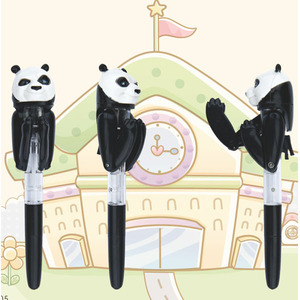<span class=keywords><strong>Stylo</strong></span> à bille en plastique en forme d'animal, cadeau promotionnel souvenir de Chine, <span class=keywords><strong>stylo</strong></span> <span class=keywords><strong>panda</strong></span> avec lumière LED - Product Image 2