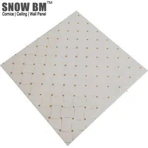 595*595*7 MM PVC asma tavan pvc plafond Plastik tavan panosu