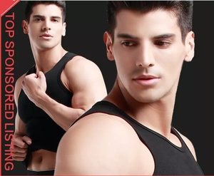 Rongrong <strong>Compression</strong> Stomach Girdle Tank Top Body Shaper <strong>Vest</strong> <strong>for</strong> <strong>Men</strong> - Product Image 5