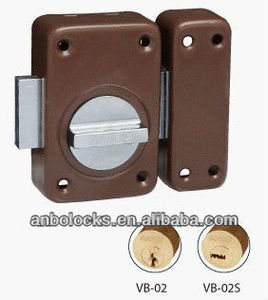 <span class=keywords><strong>Verrou</strong></span> <span class=keywords><strong>de</strong></span> sûreté <span class=keywords><strong>Vachette</strong></span> à bouton tournant - Product Image 1