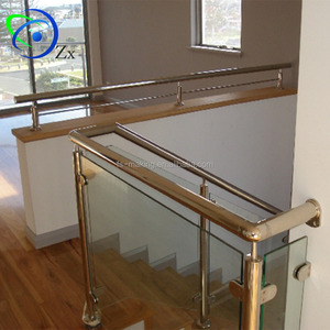 Clôture de garde-corps extérieur et intérieur, <span class=keywords><strong>balustrade</strong></span> en verre laminé et acier inoxydable 304/316, <span class=keywords><strong>balustrade</strong></span> accessoire vestibule - Product Image 6