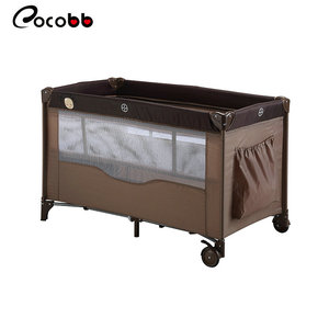 Suministro de China plegable portátil básico bebé <span class=keywords><strong>corralito</strong></span> doble capa niños <span class=keywords><strong>parque</strong></span> <span class=keywords><strong>infantil</strong></span> - Product Image 1