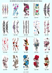 Tatuaje Temporal Adhesivo con Diseño <span class=keywords><strong>de</strong></span> Flor <span class=keywords><strong>de</strong></span> Rosa y Estilo Tribal, Modelo QC-657, <span class=keywords><strong>para</strong></span> <span class=keywords><strong>Mujer</strong></span> - Product Image 5