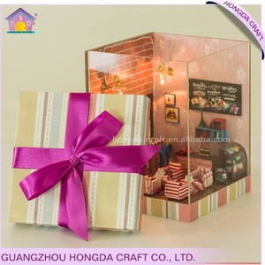 Abordable à la main avec la lumière et meubles miniature dollhouse cadeaux saint valentin - Product Image 2
