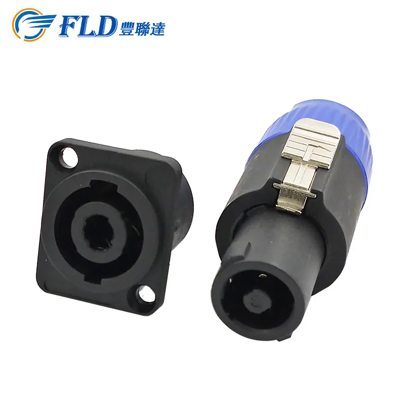 FLD Speakon connector cable Audio & Video Application and Male Gender 4 Pole