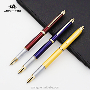 <span class=keywords><strong>Penna</strong></span> <span class=keywords><strong>Stilografica</strong></span> Jinhao 606 con Parti Dorate di Lusso, <span class=keywords><strong>Penna</strong></span> Roller con Pennino <span class=keywords><strong>Fine</strong></span> Artistico Curvo, Regalo Celebrativo - Product Image 5