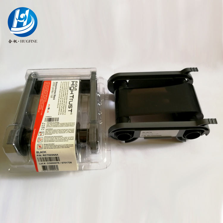 カードプリンタとバッジの消耗品 | Evolis Evolis HighTrust ブラック