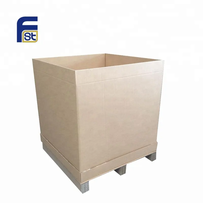 Heavy Duty Strong Design Plain Cardboard Pallet Box