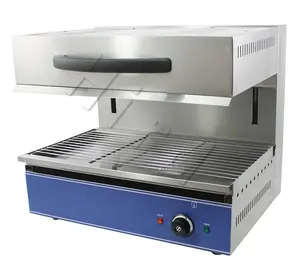 HEB-600 Hot Bán Thương Mại Salamander Cho Bếp Gas Shawarma Máy