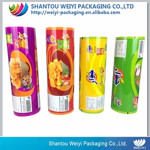 Alimentos secos patatas fritas embalaje snack alimentos PET película rollos - Product Image 2