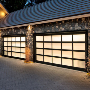 <span class=keywords><strong>Porte</strong></span> de Garage en verre Transparent, rouleau en acier inoxydable, outil de rangement - Product Image 5