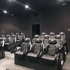 Nueva película 5D película Teatro emocionante movimiento asiento 4D envolvente sistema de cine