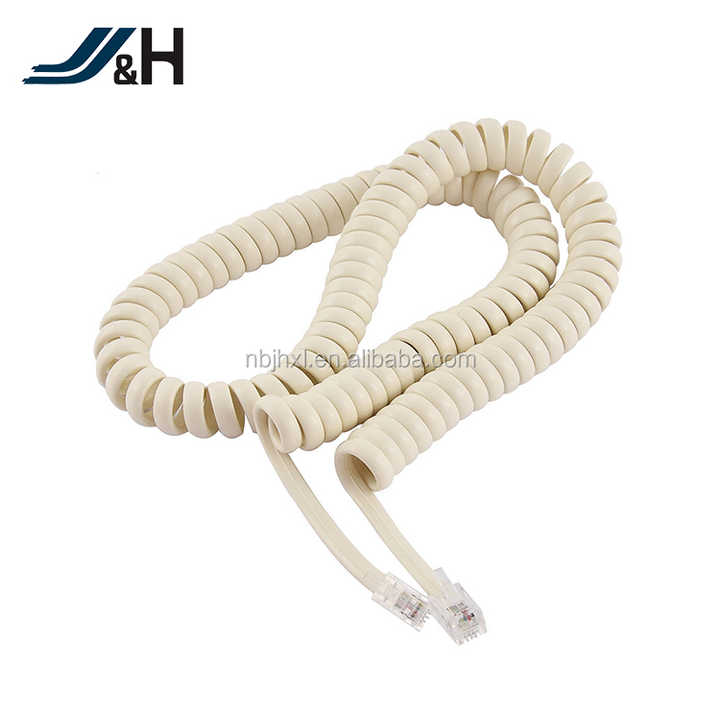 Telephone Cable RJ9 RJ11 RJ12 Pact Cord Telephone Jumper Cable