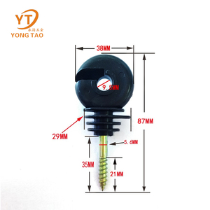 <span class=keywords><strong>Isolateur</strong></span> de clôture électrique à vis, <span class=keywords><strong>isolateur</strong></span> de clôture électrique à bobine, <span class=keywords><strong>isolateur</strong></span> d'angle en porcelaine - Product Image 6