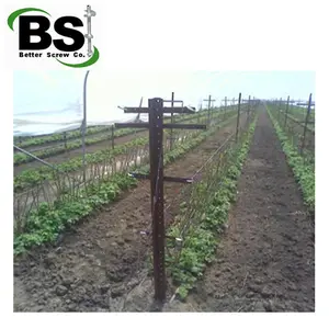 Heavy Duty Vineyard metal trellis post