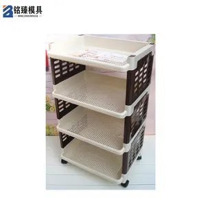 Modern new products commodity mould shelf injection mould