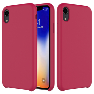 Gel Cao Su Trở Lại Bìa Lỏng Silicone Trường Hợp Điện Thoại Cho <span class=keywords><strong>Iphone</strong></span> XR XS Max - Product Image 2